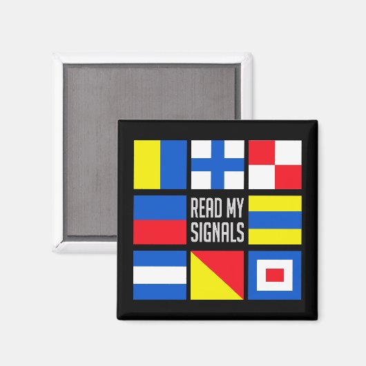 Magnet für Meeresflaggen (Vorderseite/Rückseite)