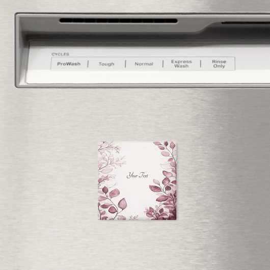 Magnet für moderne rote Blätter (In Situ (Geschirrspüler))