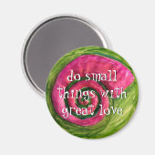 Magnet für motivierend und inspirierende Wörter (Vorderseite/Rückseite)