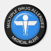 Magnet für multiple Arzneimittelallergien (Vorne)