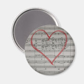 Magnet für Musik (Vorderseite/Rückseite)