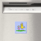 Magnet für Mutter und Tochter (In Situ (Geschirrspüler))