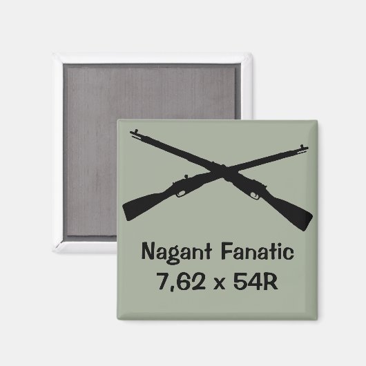 Magnet für Nagant Kollektor! (Vorderseite/Rückseite)