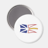 Magnet für Neufundland und Labrador (Vorderseite/Rückseite)