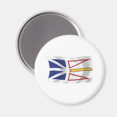 Magnet für Neufundland und Labrador (Vorderseite/Rückseite)