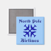 Magnet für North Pole (Vorderseite/Rückseite)