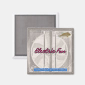 Magnet für offizielle elektrische Lüfterfächer (Vorderseite/Rückseite)