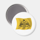 Magnet für Ökumenische Patriarchenfahne (Vorderseite/Rückseite)