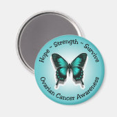 Magnet für Ovarialkarzinom (Vorderseite/Rückseite)