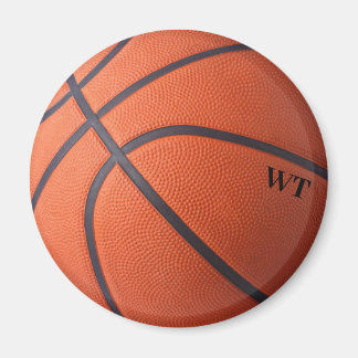 Magnet für personalisierte Basketballinitials
