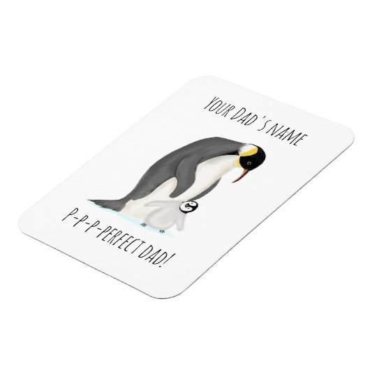 Magnet für Pinguin und Küken (Linke Seite)