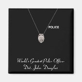 Magnet für Polizeibeamte (Vorne)