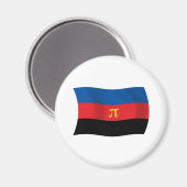 Magnet für Polyamory-Flag (Vorderseite/Rückseite)