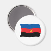 Magnet für Polyamory-Flag (Vorderseite/Rückseite)