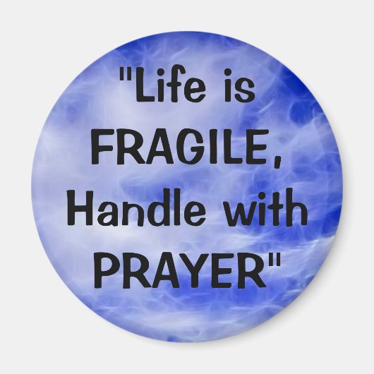 Magnet für positive Affirmation & Faith Collection (Vorne)