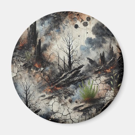 Magnet für postapokalyptische Waldbrände (Vorne)
