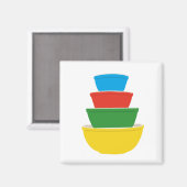 Magnet für Primärfarben-Pyrex-Mischpulte | Regenbo (Vorderseite/Rückseite)