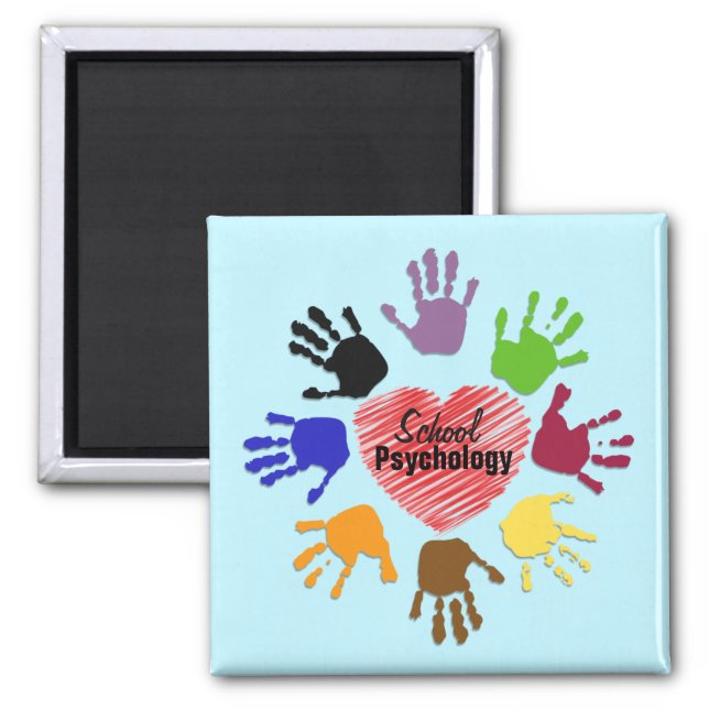 Magnet für Psychologie in Schulen (Vorne)