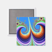 Magnet für psychotrope Roller-Untersetzer (Vorderseite/Rückseite)