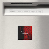 Magnet für Red & Black Horse Mane (In Situ (Geschirrspüler))