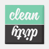 Magnet für Retro-Geschirrspüler (Vorne)