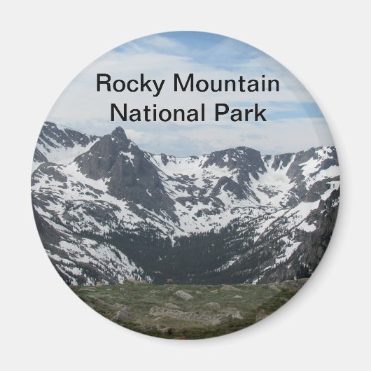 Magnet für Rocky Mountains Nationalpark (Vorne)