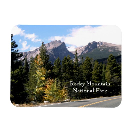 Magnet für Rocky Mountains Nationalpark (Horizontal)