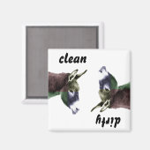 Magnet für saubere Burro- oder Geschirrspülmaschin (Vorderseite/Rückseite)