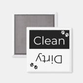 Magnet für saubere oder dreckige Geschirrspüler: D (Vorderseite/Rückseite)