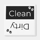 Magnet für saubere oder dreckige Geschirrspüler: D (Vorne)