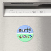 Magnet für saubere Spülmaschine (In Situ (Geschirrspüler))
