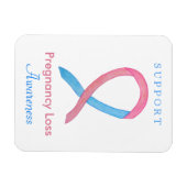 Magnet für Schwangerschaft und Verlust Bewusstsein (Horizontal)