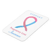 Magnet für Schwangerschaft und Verlust Bewusstsein (Linke Seite)