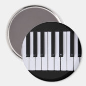 Magnet für Schwarz-Weiß-Piano-Keys (Vorderseite/Rückseite)
