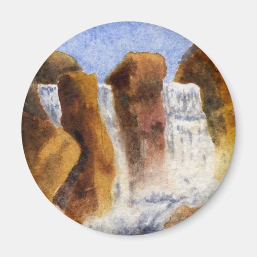 Magnet für Seen, Bäche, Straßen und Flüsse (Vorne)