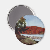 Magnet für Seen, Bäche, Straßen und Flüsse (Vorderseite/Rückseite)