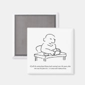 Magnet für Semicolon Instructions (Vorderseite/Rückseite)