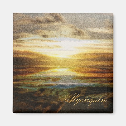 Magnet für Sonnenuntergänge im Algonquin-Park (Vorne)