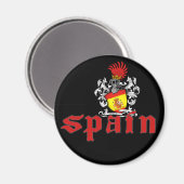 Magnet für Spanien (Vorderseite/Rückseite)