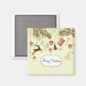 Magnet für Spaß und Weihnachten (Vorderseite/Rückseite)