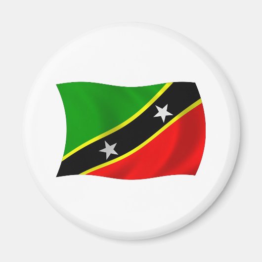 Magnet für St. Kitts und Nevis (Vorne)