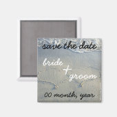 Magnet für Strandherzen (Vorderseite/Rückseite)