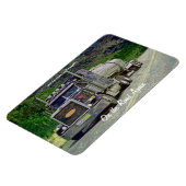 Magnet für Tanker Truck Highway Driving Art (Linke Seite)