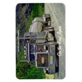 Magnet für Tanker Truck Highway Driving Art (Vertikal)