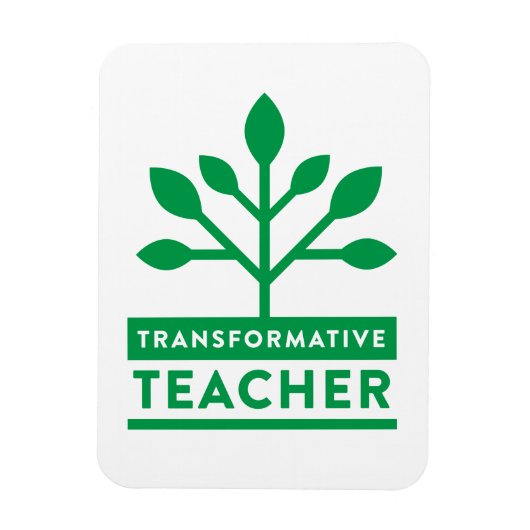 Magnet für transformative Lehrer (Vertikal)