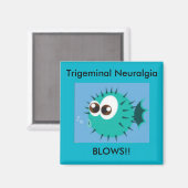 Magnet für Trigeminal Neuralgie (Vorderseite/Rückseite)