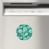 Magnet für türkisfarbene Blume (In Situ (Geschirrspüler))