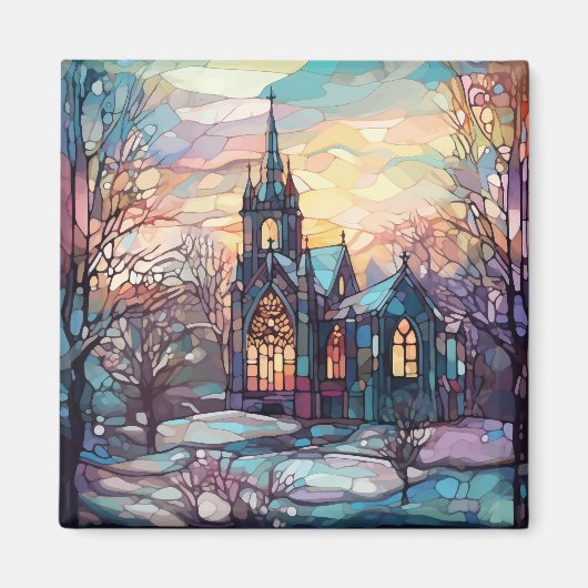 Magnet für verkettete Glass Church (Vorne)