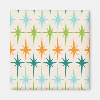 Magnet für Vintage geometrische Sternexplosionen