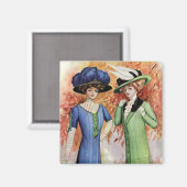 Magnet für Vintage Kleider (Vorderseite/Rückseite)